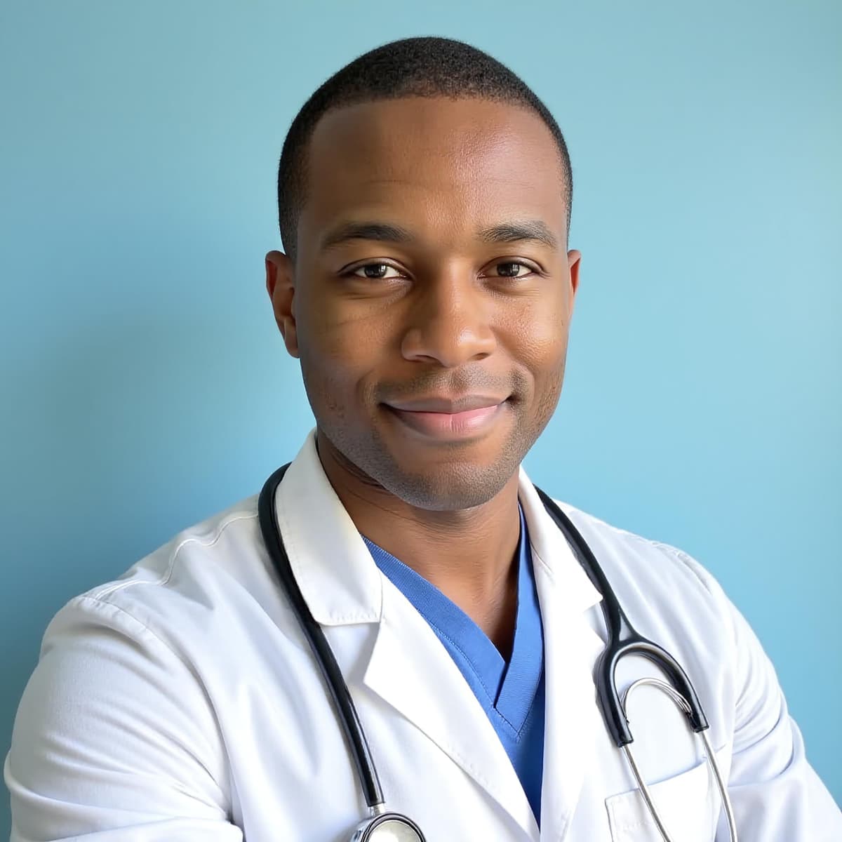 Doctor after portrait