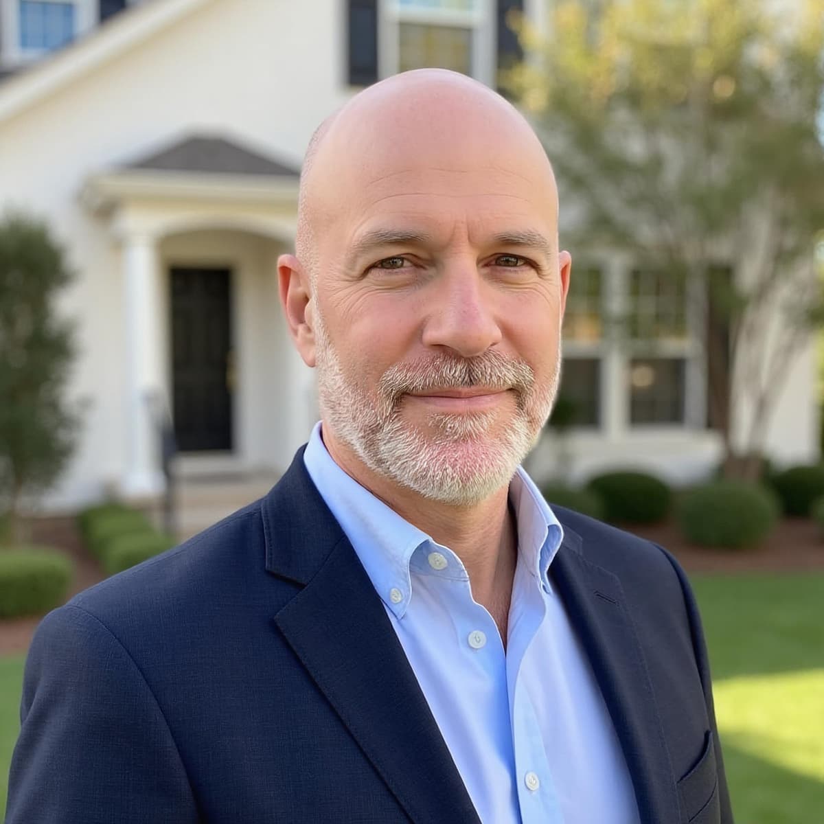Realtor after portrait
